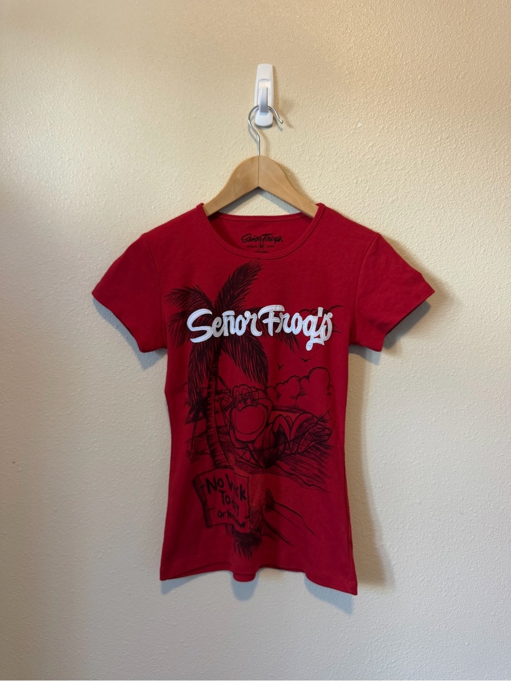 Red Señor Frogs Tee 🐸🇲🇽🏖️